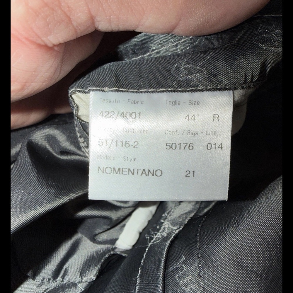BRIONI NOMENTANO PURE ESCORIAL WOOL FLANNEL GLEN PLAID SPORT COAT 44 - Picture 8 of 10
